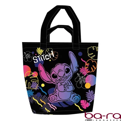 Strandtáska COOLPACK Lilo és Stitch 48x42x17 cm fekete mintás