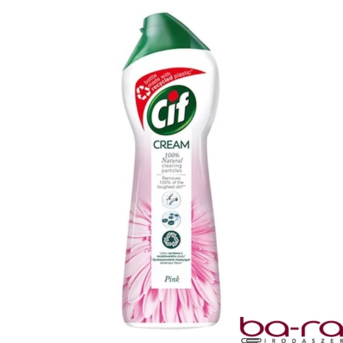 Súrolókrém CIF Cream Pink 250ml