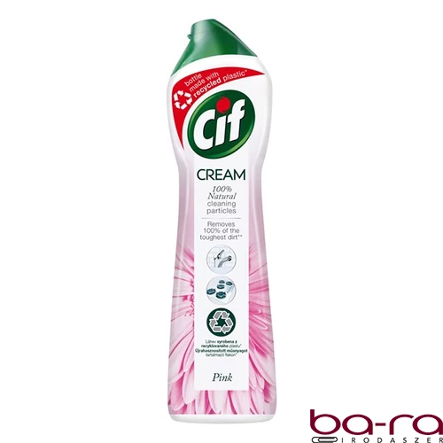 Súrolókrém CIF Cream Pink 500 ml