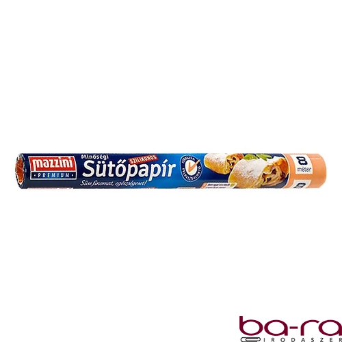 Sütőpapír MAZZINI Premium szilikonos 8m