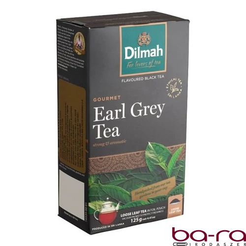Szálas fekete tea DILMAH Earl Grey 125 g