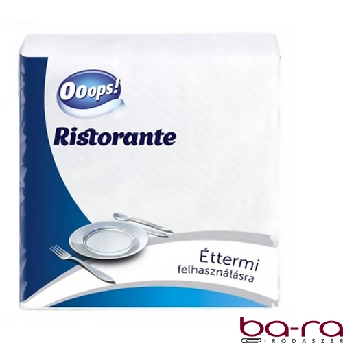 Szalvéta éttermi OOOPS! Ristorante 1 rétegű 600 lapos