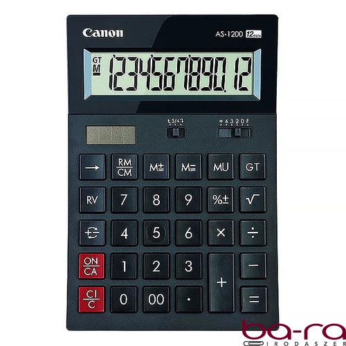Számológép asztali CANON AS-1200 környezetbarát 12 digit