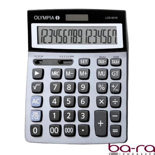 Számológép asztali OLYMPIA LCD-6016 16 digit