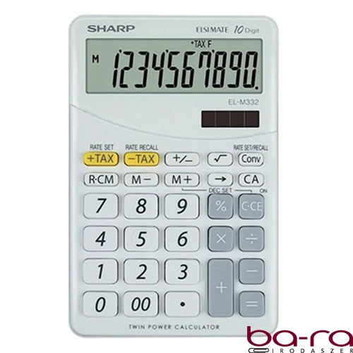 Számológép asztali SHARP EL-M332 10 digit fehér