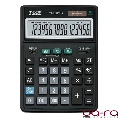 Számológép asztali TOOR TR-2239T 12 digit