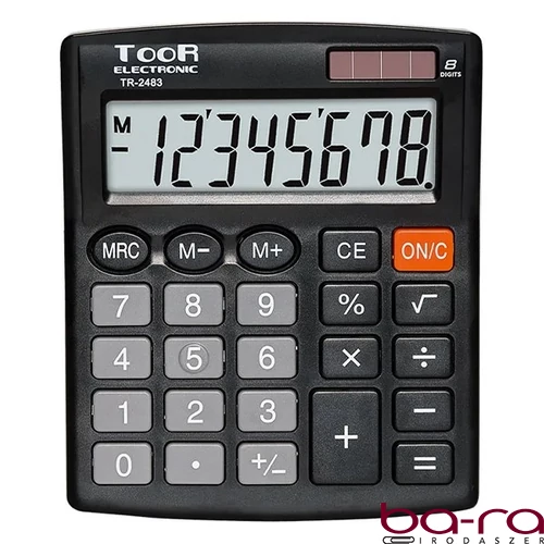 Számológép asztali TOOR TR-2483 8 digit