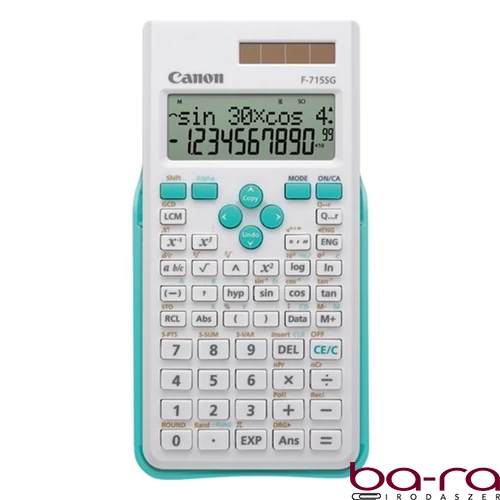 Számológép tudományos CANON F-715SG fehér/kék 250 funkciós 2 soros 10+2 digit
