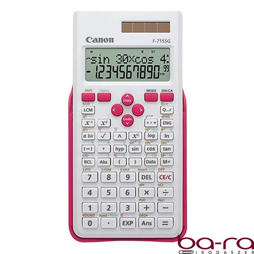 Számológép tudományos CANON F-715SG fehér/magenta 250 funkciós 2 soros 10+2 digit