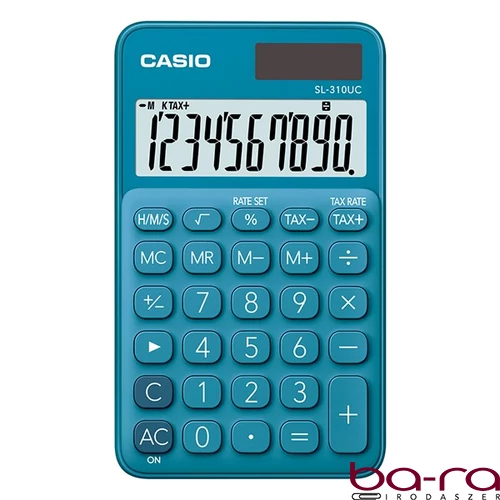 Számológép zseb CASIO SL 310 UC 10 digit kék