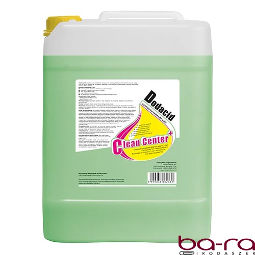 Szanitertisztító CLEAN CENTER Dodacid fertőtlenítő hatású 10L