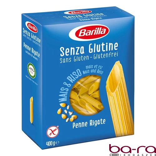 Száraztészta BARILLA Penne rigate gluténmentes 400 g