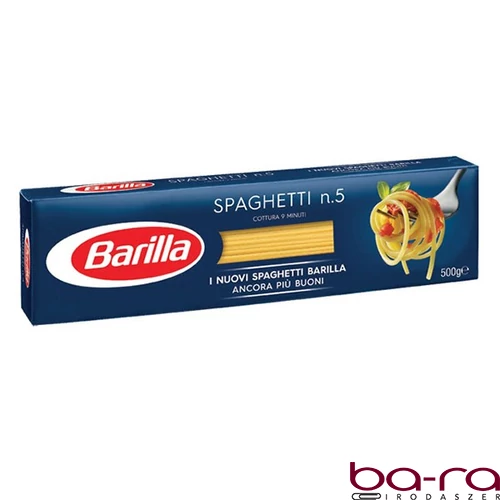 Száraztészta BARILLA spagetti N5. 500 g