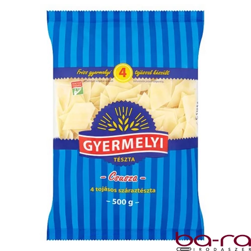 Száraztészta csusza GYERMELYI 4 tojásos 500 g