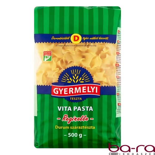 Száraztészta fodros kocka GYERMELYI Vita Pasta durum 500 g