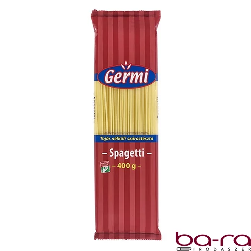 Száraztészta spagetti GYERMELYI Germi tojás nélküli 400 g