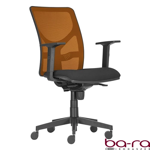 Szék forgó karfás Fontana +AR 11 narancs BN.4004