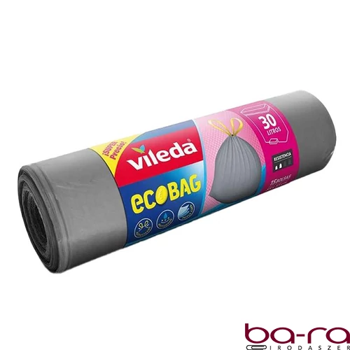 Szemeteszsák VILEDA Super+ 30L 15 darabos