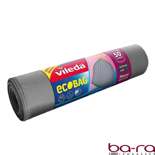 Szemeteszsák VILEDA Super+ 50L 10 darabos