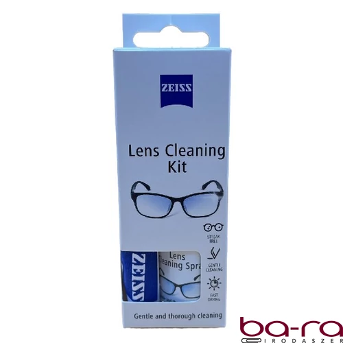 Szemüvegtiszító szett ZEISS törlőkendő és spray 30ml