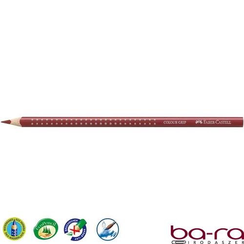 Színes ceruza FABER-CASTELL Grip 2001 háromszögletű közép barna