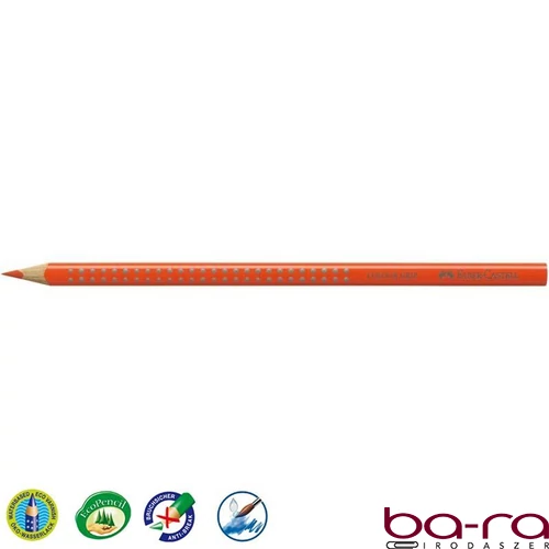 Színes ceruza FABER-CASTELL Grip 2001 háromszögletű sötét narancssárga