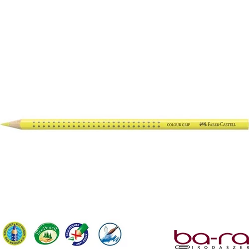Színes ceruza FABER-CASTELL Grip 2001 háromszögletű világossárga