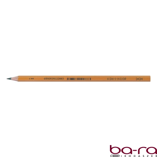 Színes ceruza KOH-I-NOOR 3434 hatszögletű zöld