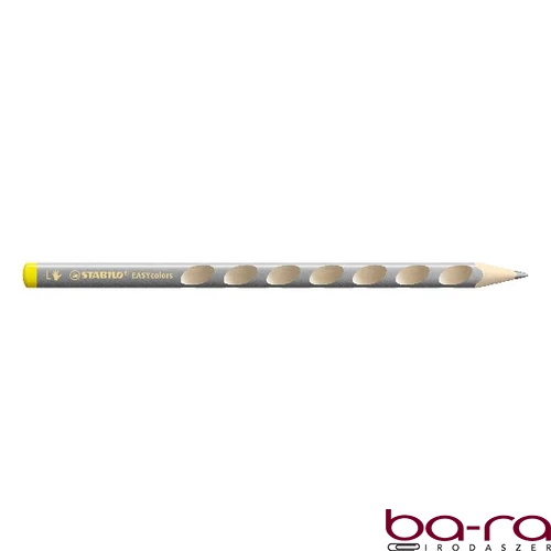 Színes ceruza STABILO Easycolors háromszögletű balkezes ezüst