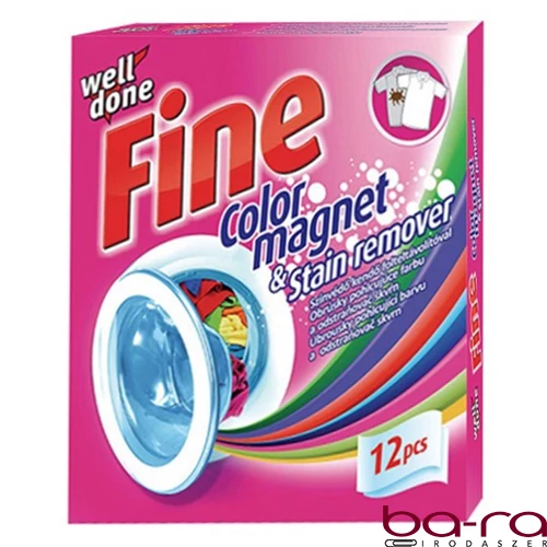 Színvédő kendő WELL DONE Fine folteltávolítóval 12 db