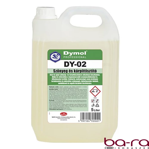 Szőnyegtisztító DYMOL gépi és kézi 5L