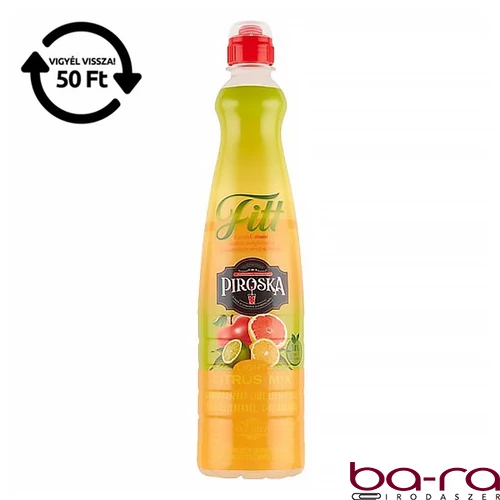 Szörp PIROSKA Fitt citrus 0,7L pet DRS