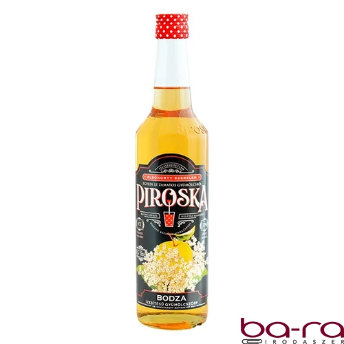 Szörp PIROSKA bodza üveges 0,7l