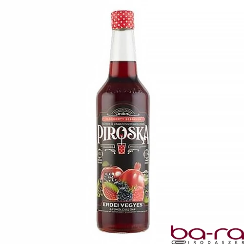 Szörp PIROSKA erdei vegyes gyümölcs üveges 0,7L