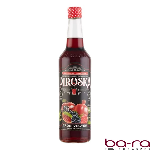 Szörp PIROSKA Hagyományos erdei vegyes gyümölcs 0,7L