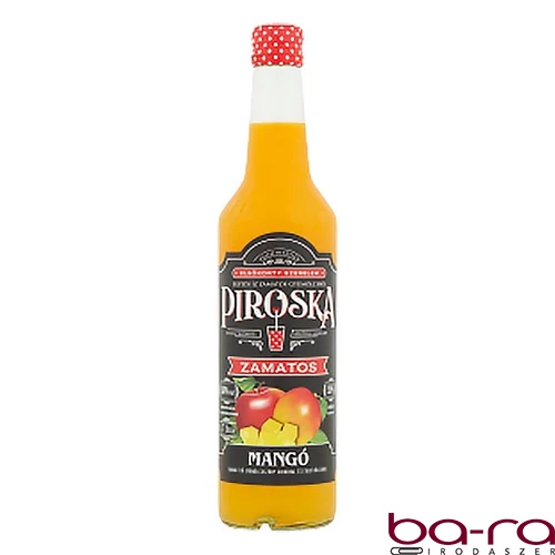 Szörp PIROSKA mangó üveges 0,7l