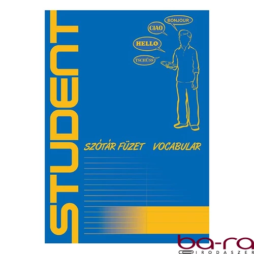 Szótárfüzet ICO Student A/5 32 lapos 31-32
