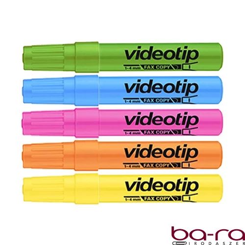 Szövegkiemelő ICO Videotip 1-4mm 5 darabos