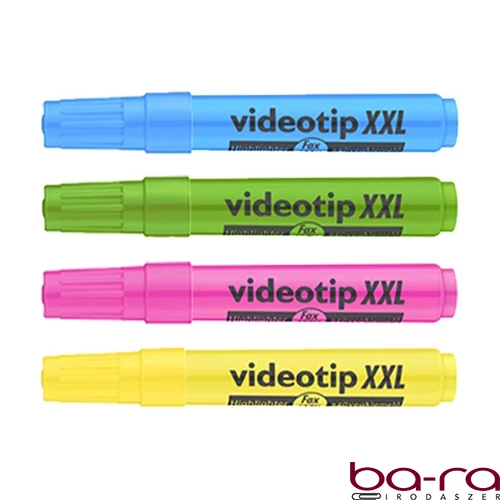 Szövegkiemelő ICO Videotip XXL 1-4mm 4 darabos
