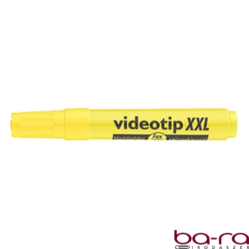 Szövegkiemelő ICO Videotip XXL sárga 1-4mm