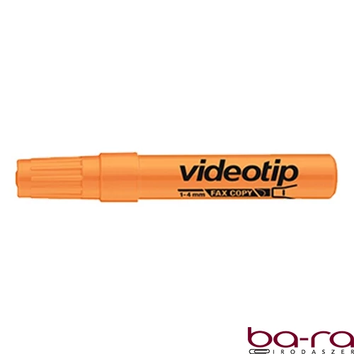Szövegkiemelő ICO Videotip narancs 1-4mm