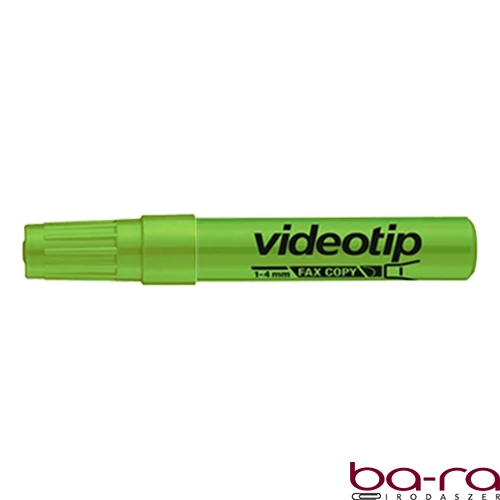 Szövegkiemelő ICO Videotip zöld 1-4mm