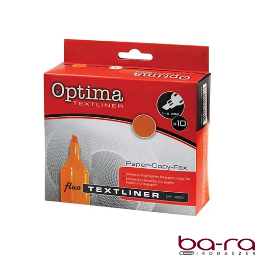 Szövegkiemelő OPTIMA narancs