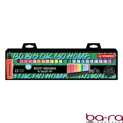 Szövegkiemelő STABILO Boss Original Snooze One 23 darabos