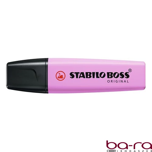 Szövegkiemelő STABILO Boss pasztell deres málna
