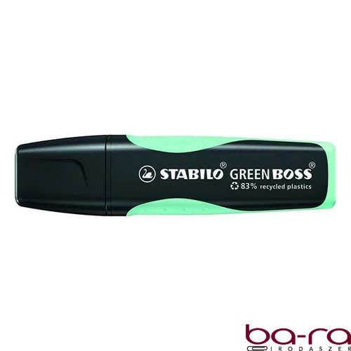 Szövegkiemelő STABILO Green Boss pasztell türkiz környezetbarát