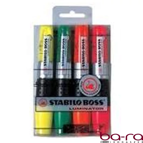 Szövegkiemelő STABILO Luminator 4 darabos