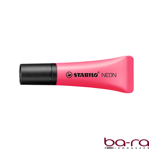 Szövegkiemelő STABILO neon rózsa
