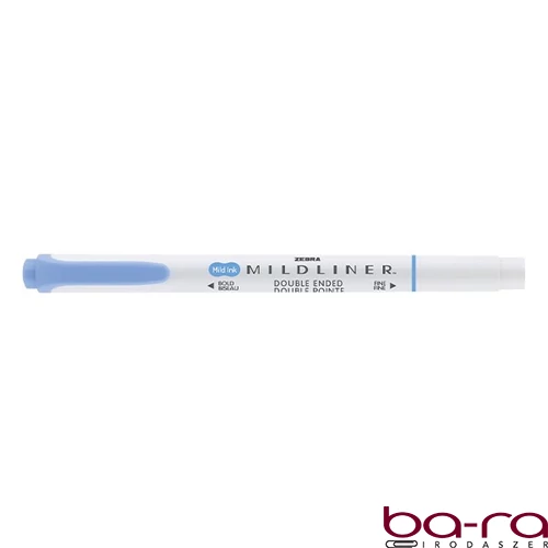 Szövegkiemelő kétvégű ZEBRA Mildliner cool & refined 1,4-4,0 mm sötétkék