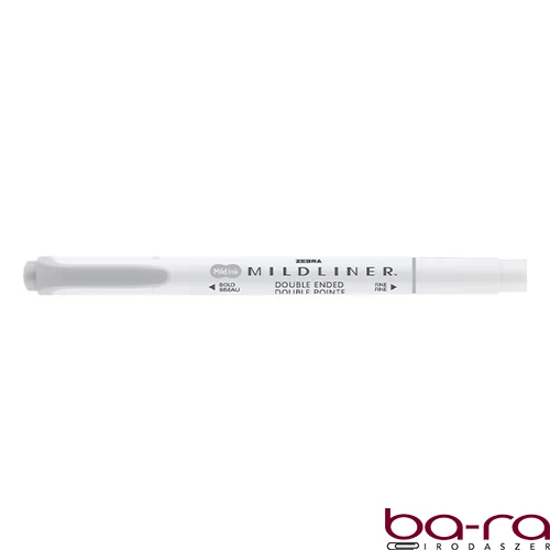 Szövegkiemelő kétvégű ZEBRA Mildliner cool & refined 1,4-4,0 mm szürke